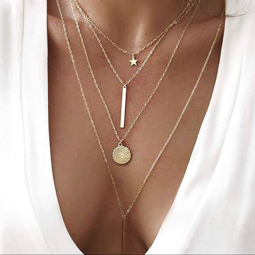 14k gold plated necklace
